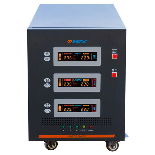 Купить Стабилизатор напряжения Энергия Hybrid II 30000/3  5349752. Характеристики, отзывы и цены в Донецке