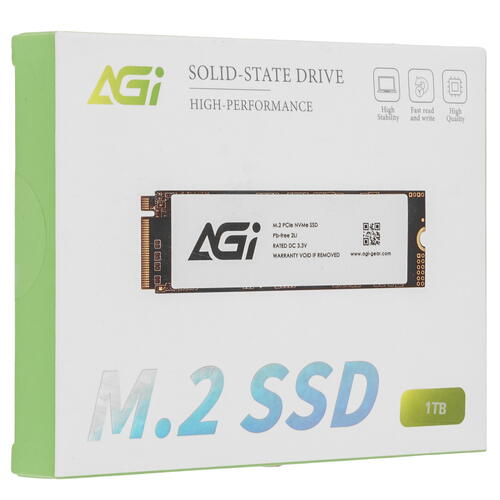 Купить 1024 ГБ M.2 NVMe накопитель AGI AI198 [AGI1T0G16AI198]  9925811. Характеристики, отзывы и цены в Донецке