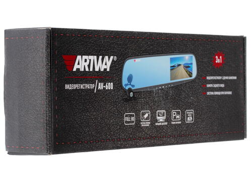 Купить Видеорегистратор-зеркало Artway AV-600 + камера заднего вида  1094157. Характеристики, отзывы и цены в Донецке