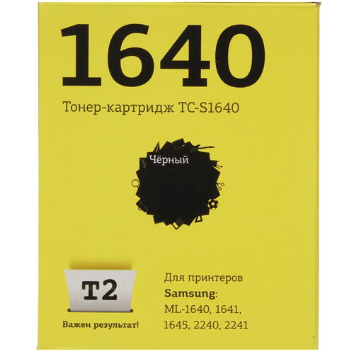 Купить Картридж лазерный T2 TC-S1640 черный, с чипом  7939579. Характеристики, отзывы и цены в Донецке