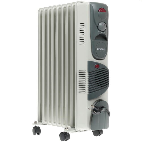 Купить Масляный обогреватель Centek CT-6203 белый  1162599. Характеристики, отзывы и цены в Донецке