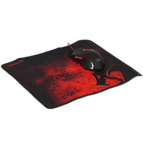 Купить Мышь+коврик проводная Redragon M601BA [78226] черный  1602189. Характеристики, отзывы и цены в Донецке