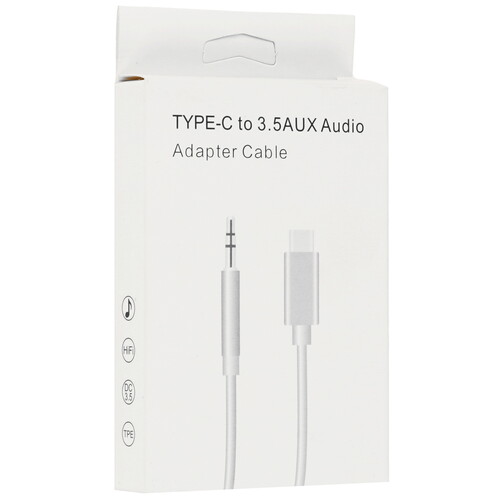 Купить Кабель   Pro Legend USB Type-C - jack 3.5 мм белый  9190837. Характеристики, отзывы и цены в Донецке