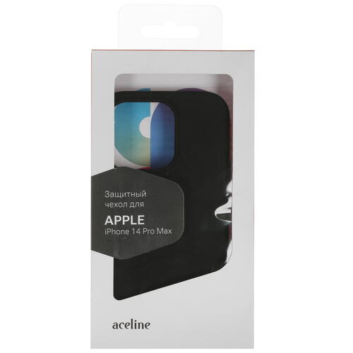 Купить Накладка  Aceline Liquid Silicone для Apple iPhone 14 Pro черный  5413240. Характеристики, отзывы и цены в Донецке