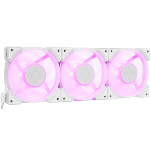 Купить Вентилятор InWin Lynx LN120 [IW-FN-LN120P-3PK White] белый  5625023. Характеристики, отзывы и цены в Донецке