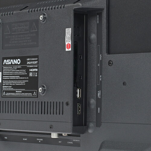 Купить Телевизор Asano 24LH1020T черный  1375672. Характеристики, отзывы и цены в Донецке
