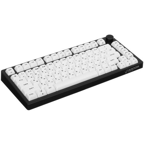Купить Клавиатура проводная + беспроводная ARDOR GAMING Patron 75 [AG-ZD-Pa83GY-BL-HS-G-Sub]  5415928. Характеристики, отзывы и цены в Донецке