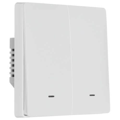 Купить Умный выключатель MOES ZigBee 2 Gang Smart Push Button Light Switch  5608703. Характеристики, отзывы и цены в Донецке