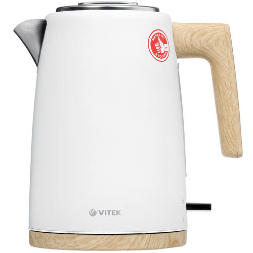 Купить Электрочайник Vitek VT-1154 белый  9037150. Характеристики, отзывы и цены в Донецке