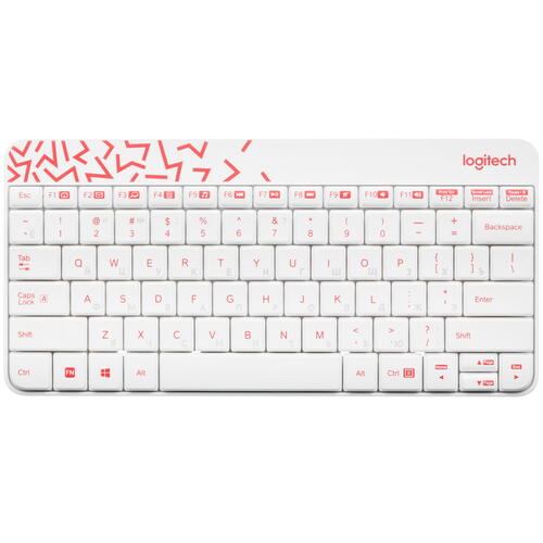 Купить Клавиатура+мышь беспроводная   Logitech MK240 Nano белый  5077016. Характеристики, отзывы и цены в Донецке