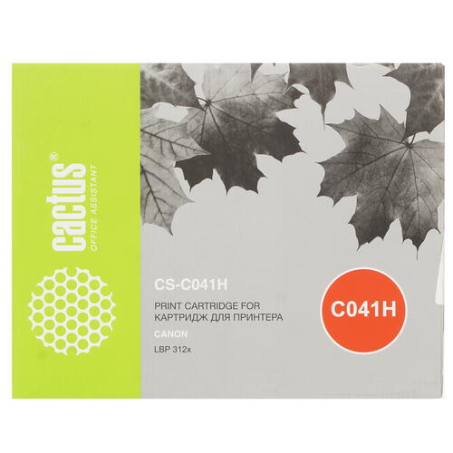 Купить Картридж лазерный Cactus CS-C041H черный, с чипом  8159178. Характеристики, отзывы и цены в Донецке