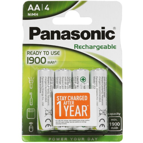 Купить Аккумулятор Panasonic Ready to use 1900 мА*ч  9216805. Характеристики, отзывы и цены в Донецке