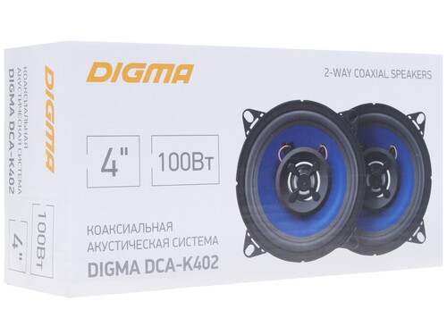 Купить Коаксиальная акустическая система Digma DCA-K402  1159119. Характеристики, отзывы и цены в Донецке