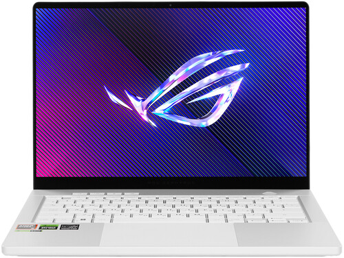 Купить 14" Ноутбук ASUS ROG Zephyrus 14 GA403UI-QS045W белый  5495658. Характеристики, отзывы и цены в Донецке