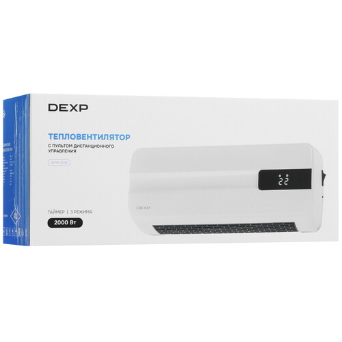 Купить Тепловентилятор DEXP WFH-20W  9114073. Характеристики, отзывы и цены в Донецке
