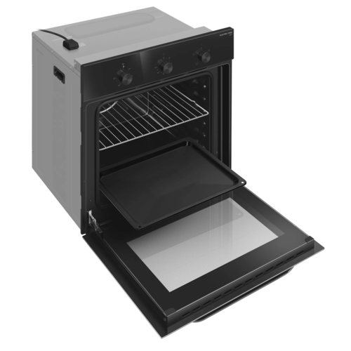 Купить Электрический духовой шкаф Meferi MEO604BK LIGHT черный  9168825. Характеристики, отзывы и цены в Донецке