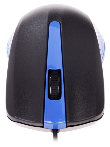 Купить Мышь проводная Oklick 225M [288233] синий  1035558. Характеристики, отзывы и цены в Донецке