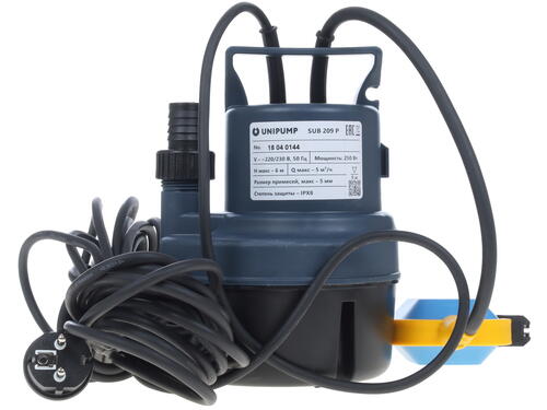Купить Насос дренажный Unipump SUB 209 P  1232118. Характеристики, отзывы и цены в Донецке