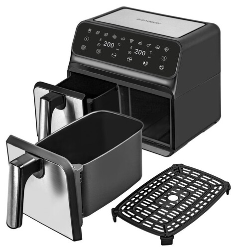 Купить Аэрогриль Endever AF-128 черный  9216759. Характеристики, отзывы и цены в Донецке