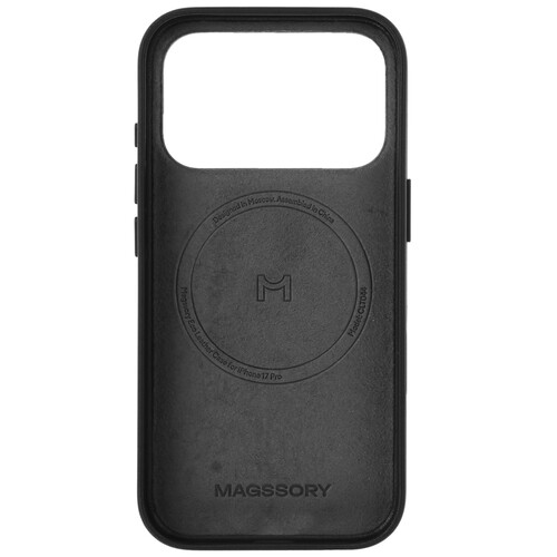 Купить Накладка  Magssory для Apple iPhone 17 Pro черный  5641027. Характеристики, отзывы и цены в Донецке