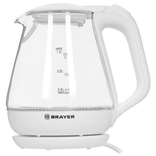 Купить Электрочайник BRAYER BR1063WH белый  9987395. Характеристики, отзывы и цены в Донецке