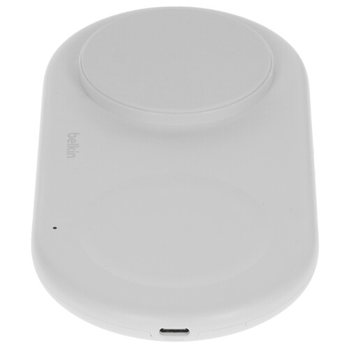 Купить Беспроводное зарядное устройство Belkin 2-in-1 Wireless Charging Pad with USB-C белый  5637433. Характеристики, отзывы и цены в Донецке