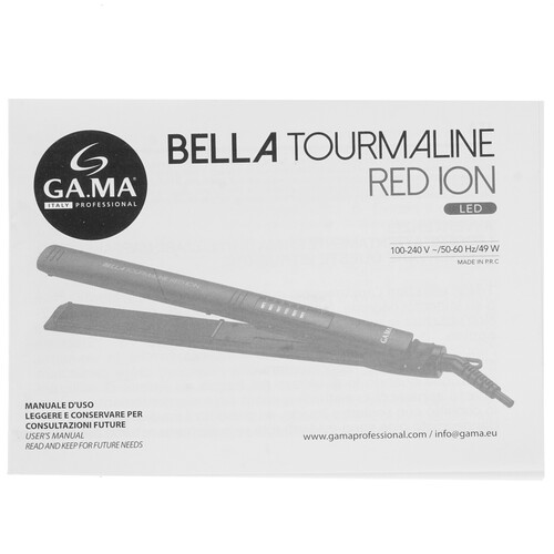 Купить Выпрямитель для волос GA.MA ELEGANCE LED BELLA  8155337. Характеристики, отзывы и цены в Донецке