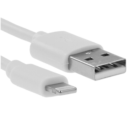 Купить Кабель круглый Perfeo Lightning 8-pin - USB 2.0 Type-A белый 2 м  9173157. Характеристики, отзывы и цены в Донецке