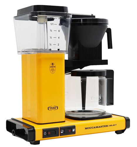 Купить Кофеварка капельная Moccamaster KBG Select 53984 желтый  9076832. Характеристики, отзывы и цены в Донецке