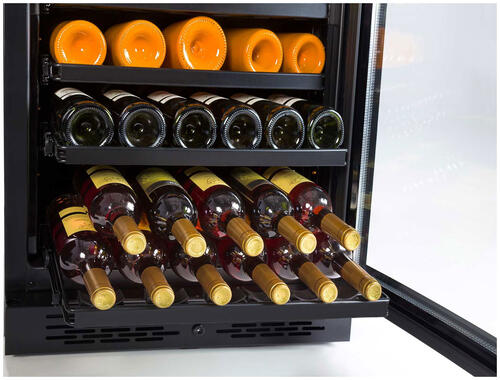 Купить Винный шкаф Cavanova TW03-110 черный  8192688. Характеристики, отзывы и цены в Донецке