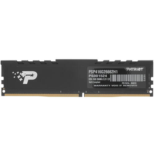 Купить Оперативная память Patriot Signature Line Premium [PSP416G26662H1] 16 ГБ  1696832. Характеристики, отзывы и цены в Донецке
