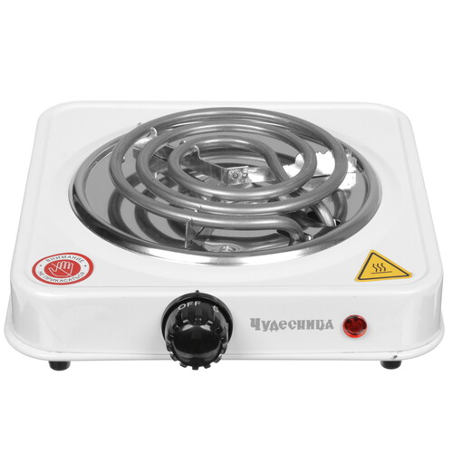 Купить Плита компактная электрическая Чудесница ЭЛП-807 белый  9076020. Характеристики, отзывы и цены в Донецке