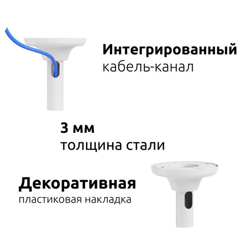 Купить Кронштейн для ТВ UNITEKI SNM4246W белый  9298781. Характеристики, отзывы и цены в Донецке