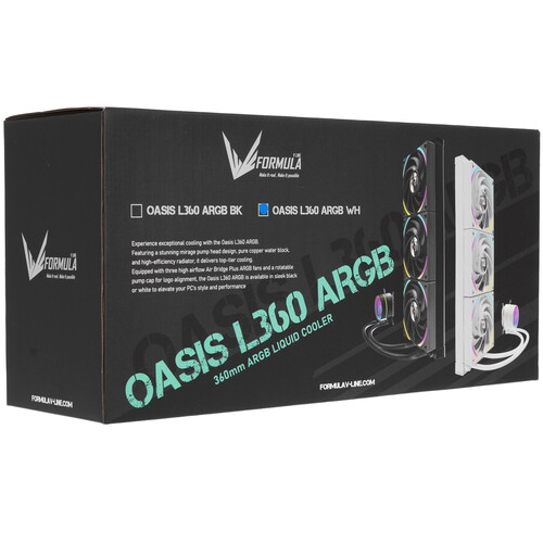 Купить Система охлаждения Formula OASIS L360  белая  5611591. Характеристики, отзывы и цены в Донецке