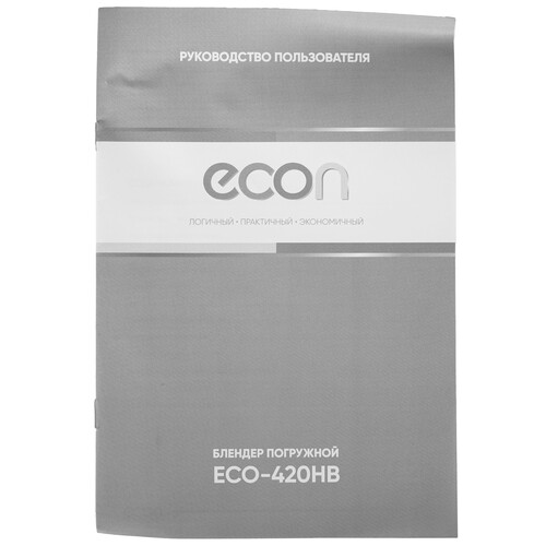Купить Блендер погружной Econ ECO-420HB черный  9215361. Характеристики, отзывы и цены в Донецке