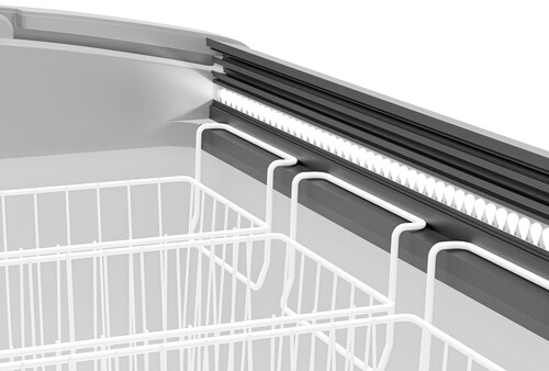 Купить Морозильный ларь Frostor Gellar FG 600 E белый, синий  1229597. Характеристики, отзывы и цены в Донецке