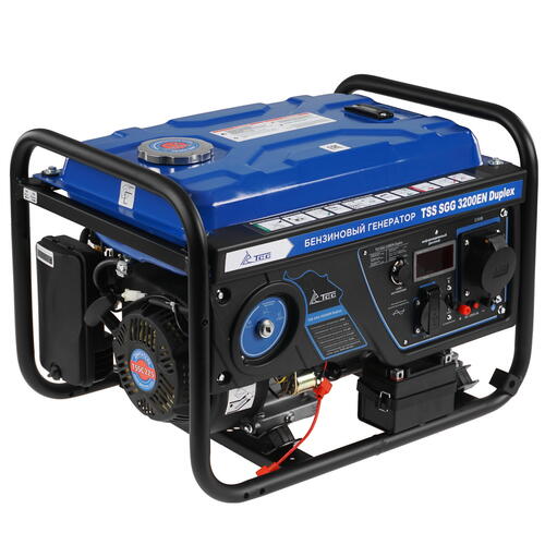 Купить Электрогенератор   бензиновый ТСС SGG 3200EN Duplex  5411109. Характеристики, отзывы и цены в Донецке