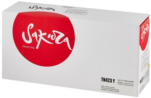 Купить Картридж лазерный SAKURA TN423Y желтый  5364156. Характеристики, отзывы и цены в Донецке