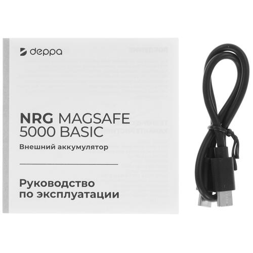 Купить Портативный аккумулятор DEPPA NRG MageSafe 5000 черный  5454089. Характеристики, отзывы и цены в Донецке