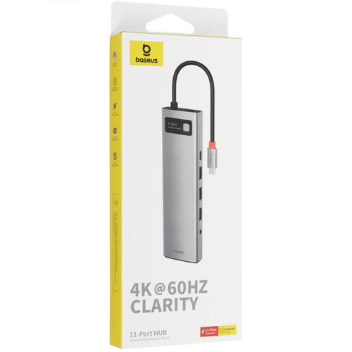 Купить Док-станция Baseus Metal Gleam Series  5488036. Характеристики, отзывы и цены в Донецке