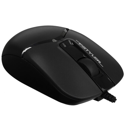 Купить Мышь проводная A4Tech Fstyler FM12-2M [FM12-BLACK-2M] черный  9280334. Характеристики, отзывы и цены в Донецке