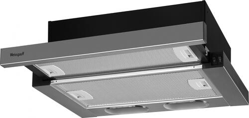 Купить Вытяжка телескопическая Weissgauff TEL 450 X черный/серебристый  9955221. Характеристики, отзывы и цены в Донецке