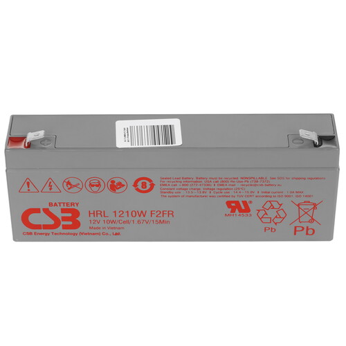 Купить Аккумуляторная батарея для ИБП CSB HRL1210W F2 FR  9281115. Характеристики, отзывы и цены в Донецке