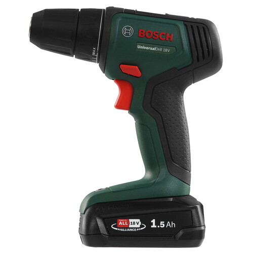 Купить Дрель-шуруповерт Bosch UniversalDrill 18V 06039D4001 POWER FOR ALL 18V  5638338. Характеристики, отзывы и цены в Донецке