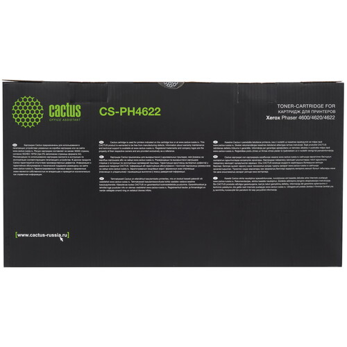 Купить Картридж лазерный Cactus CS-PH4622 черный, с чипом  9065332. Характеристики, отзывы и цены в Донецке