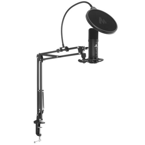 Купить Микрофонный комплект Maono AU-PM401 черный  1641230. Характеристики, отзывы и цены в Донецке
