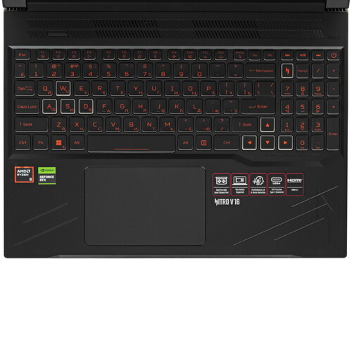 Купить 16" Ноутбук Acer Nitro V 16 ANV16-41-R7HN черный  5626139. Характеристики, отзывы и цены в Донецке
