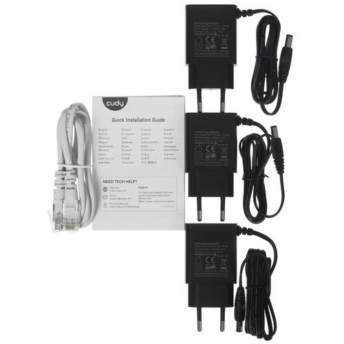 Купить MESH-комплект Cudy M3000 (3-Pack)  9095831. Характеристики, отзывы и цены в Донецке