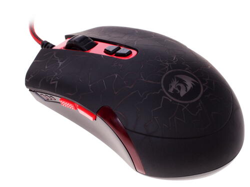 Купить Мышь проводная Redragon Lavawolf [70236] черный  1027735. Характеристики, отзывы и цены в Донецке