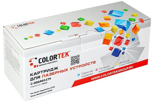 Купить Картридж лазерный Colortek C-006R01179 118/ M118 черный  9129926. Характеристики, отзывы и цены в Донецке